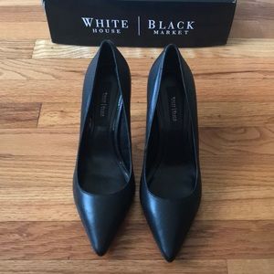 White House black market black heels 8
